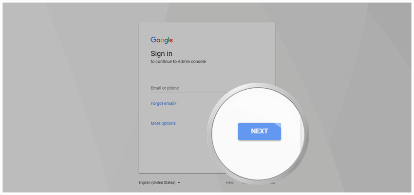 Google Drive Audit Log - Anmeldung Google Admin Konsole.